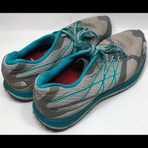 Women's North Face Ultra TR Shoes Size 10 Vibram Trail Running Hiking Flashdry